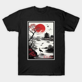 Japanese holy shrine T-Shirt